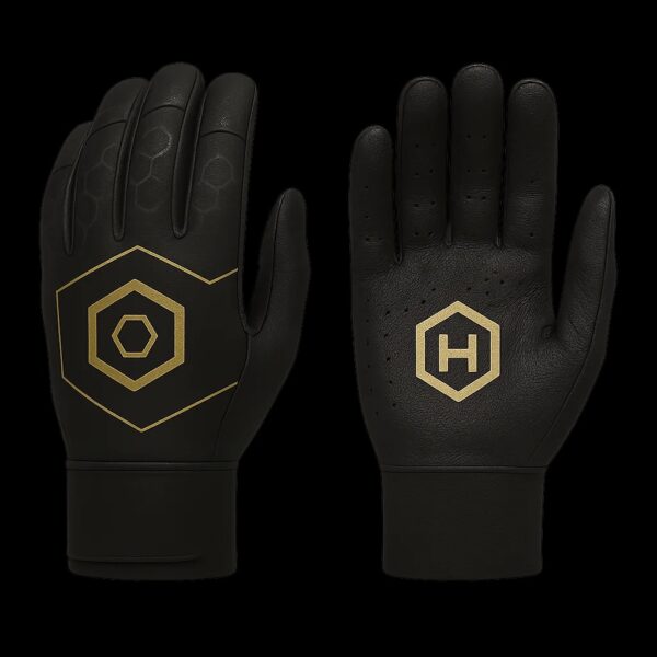 Blackout gold gloves